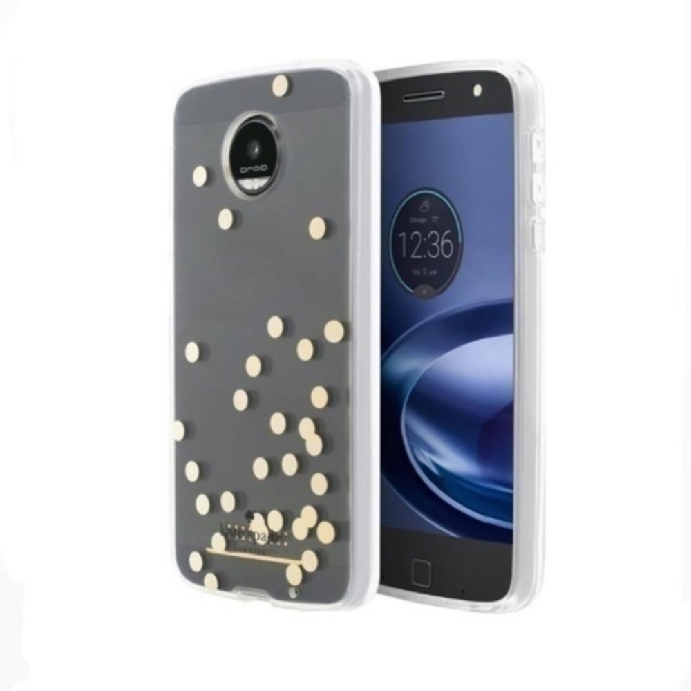 NIB. KATE SPADE Moto Z Droid Phone Case